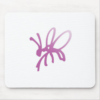 Poetica Bug Pink Mouse Pad