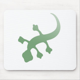 Poetica Gecko in Green Mouse Pad