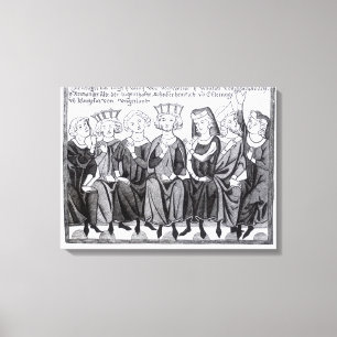 Poetical and Musical Congress Canvas Print