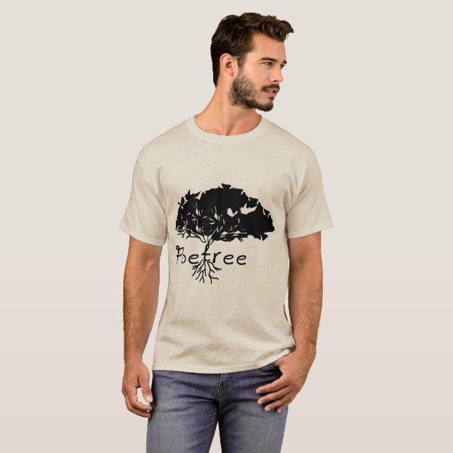 Poetree / Men's Basic T-Shirt (Front Full)