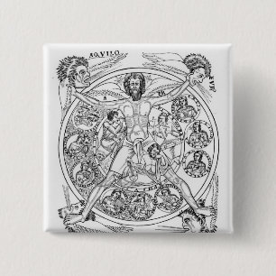 Poetry and Music Pinback Button