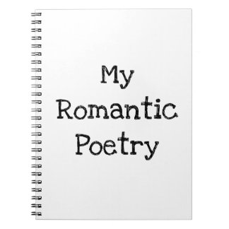 Poetry book notebook