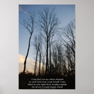 Poetry in Art - "A Personal Prayer" excerpt print