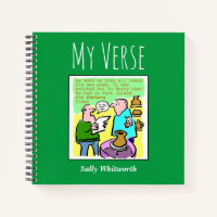 Poetry Notebook with Owner's Name