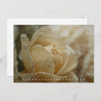 Poetry of Roses Collection Note Card