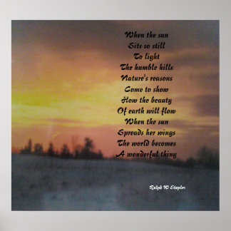 Poetry posters