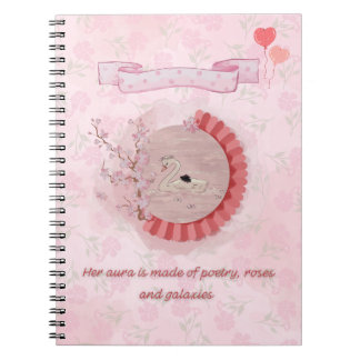 Poetry & Roses Notebook