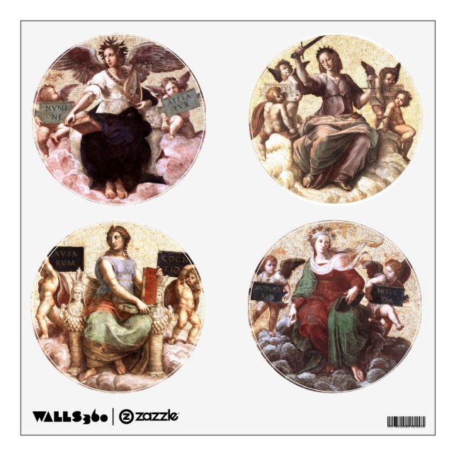 POETRY ,THEOLOGY ,JUSTICE AND PHILOSOPHY WALL STICKER (Front)