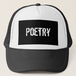 Poetry Trucker Hat