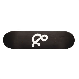Poets and Thieves "The Name" Black Skateboard Deck