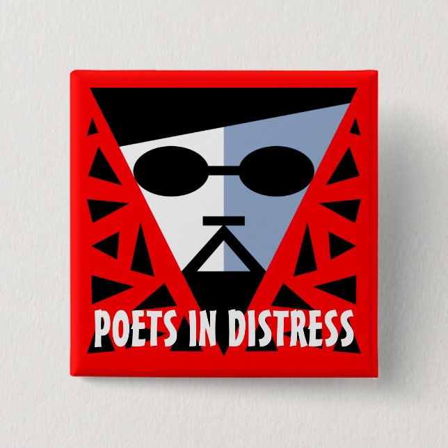 POETS IN DISTRESS DADDY COOL BUTTON (Front)