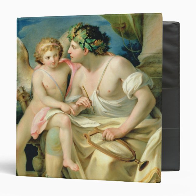 Poet's Inspiration, 1785 3 Ring Binder (Front/Inside)