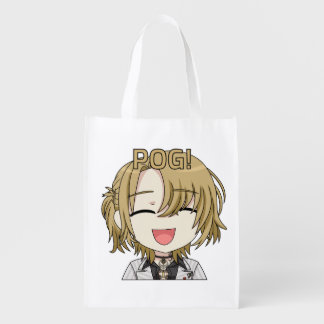 Pog! Chibi Grocery Bag - Luca Kaneshiro Fanart