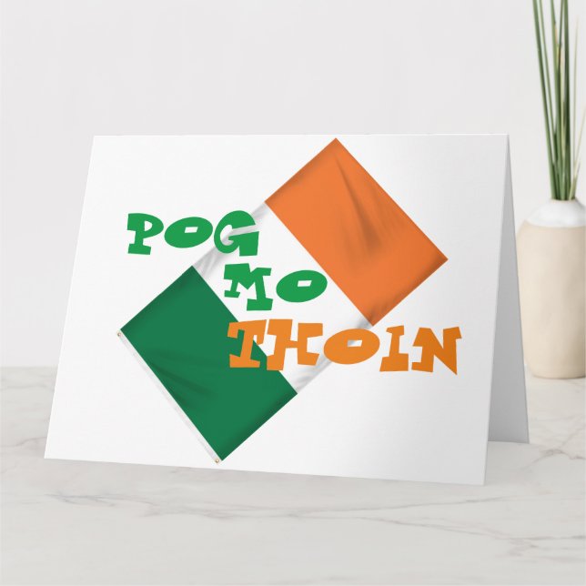 POG MO THOIN Jumbo Greeting Card (Front)