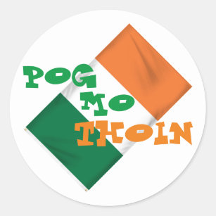 POG MO THOIN Round Sticker