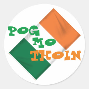 POG MO THOIN Round Sticker