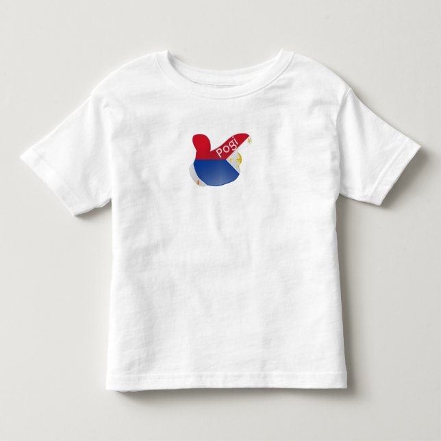 Pogi "Handsome", Filipino, Pinoy Humorous Toddler T-shirt (Front)