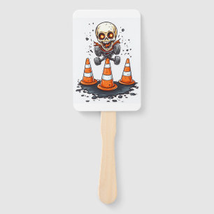 Pogo Bones � Crazy Skeleton on the Move Hand Fan