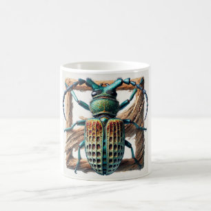 Pogonocherus beetle 270824IREF232 - Watercolor Coffee Mug