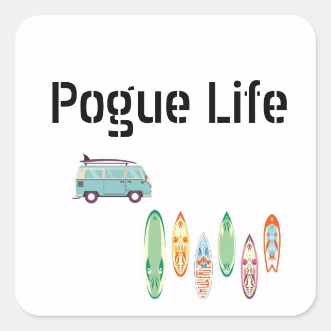Pogue Life Sticker (Front)