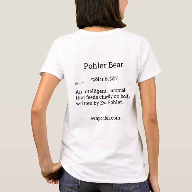 Pohler Bear T-Shirt with Back Definition (Back)