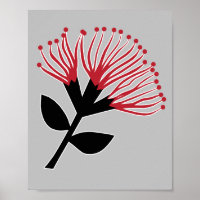 Pohutukawa Flower , New Zealand