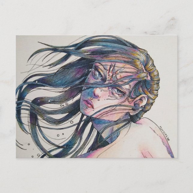 Poignant Art Series 11 of 11 Postcard Size (Front)