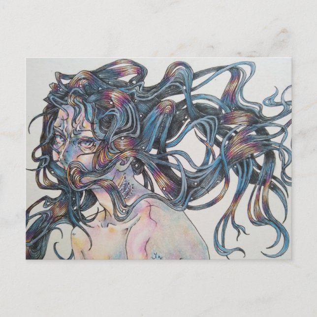 Poignant Art Series 8 of 11 Postcard Size (Front)