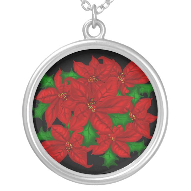 Poinsetta Necklace (Front)