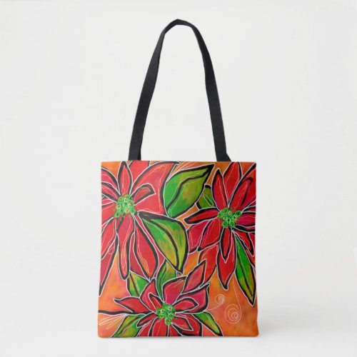 Poinsettia 2018 Tote Bag Medium