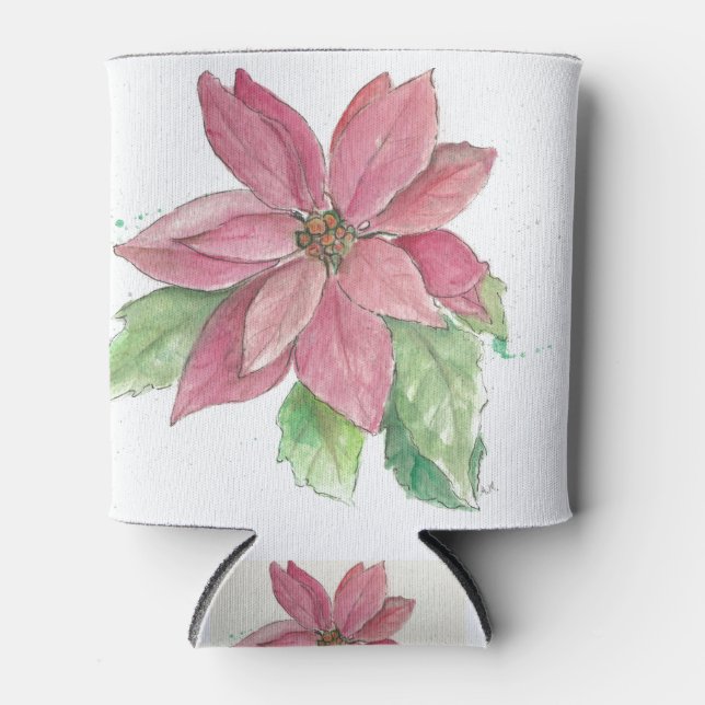 poinsettia can cooler (Front)