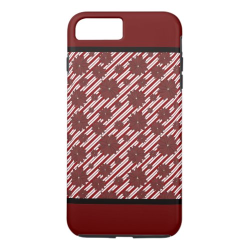 Poinsettia Christmas iPhone Case