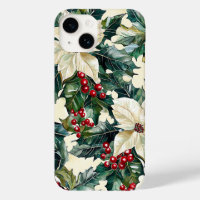 Poinsettia Floral Christmas Pattern (19)