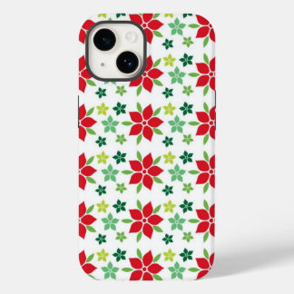 Poinsettia Flowers Phone Case