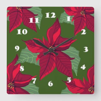 Poinsettia Flowers 