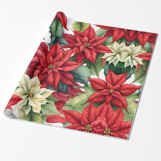 Poinsettia Flowers 