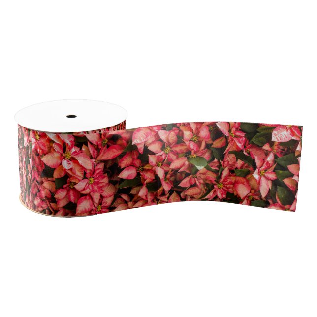 Poinsettia Grosgrain Ribbon (Spool)