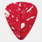 Poinsettia Leaf Guitar Picks