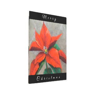 Poinsettia Metal Wall Art
