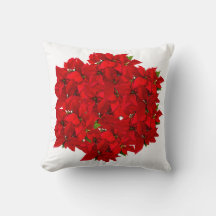 Poinsettia Paradise Pillow