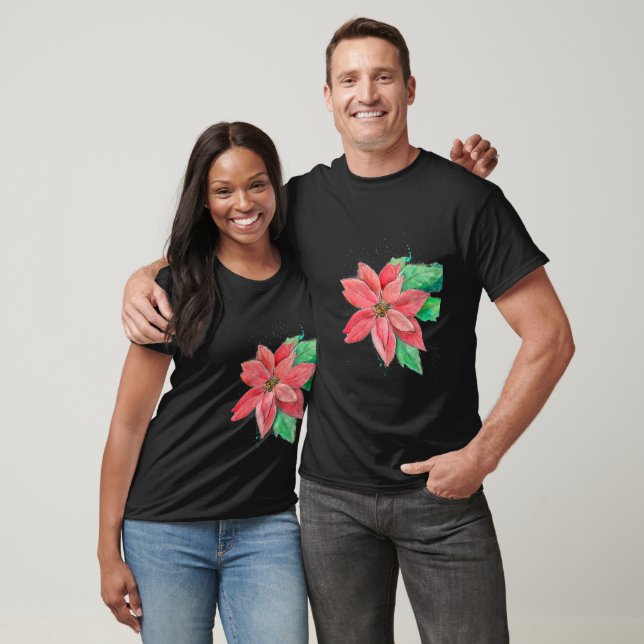 Poinsettia  T-Shirt (Unisex)