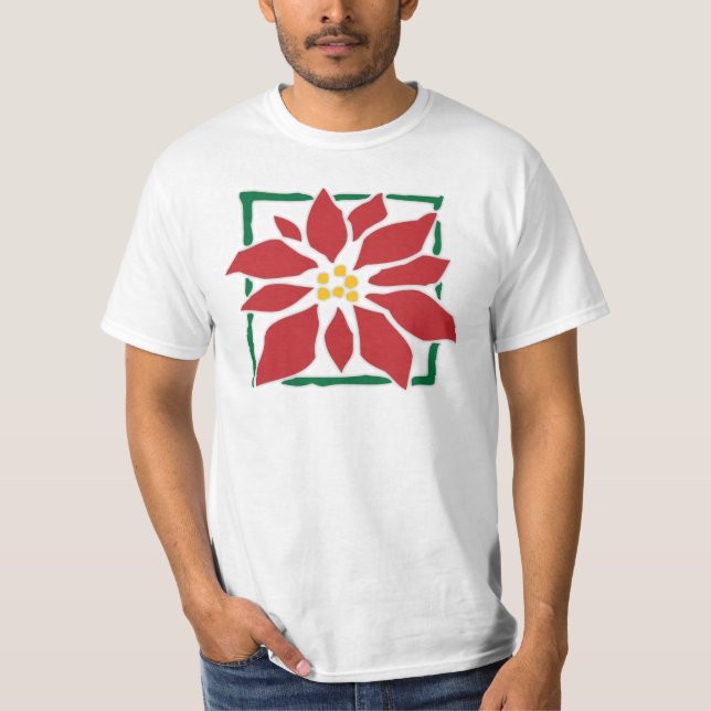 Poinsettia T-Shirt (Front)