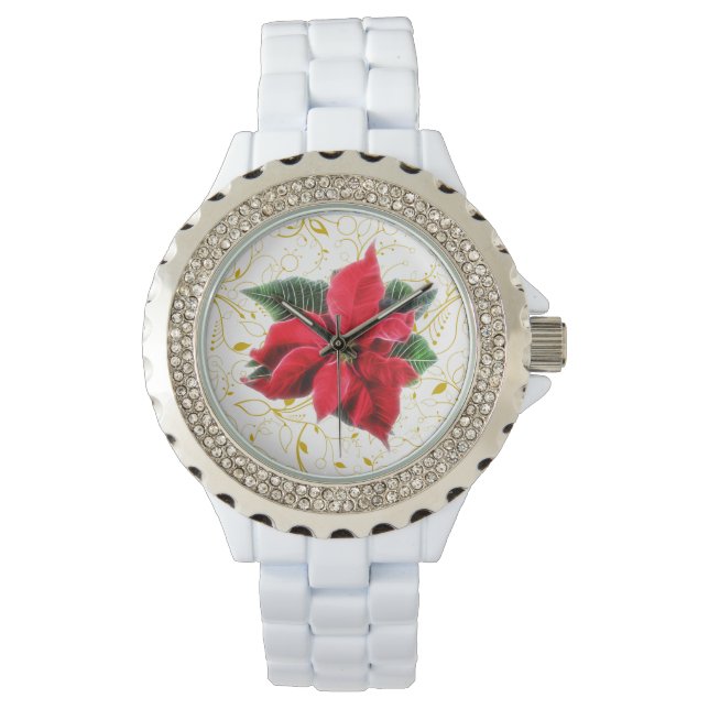 Poinsettia Watch (Front)