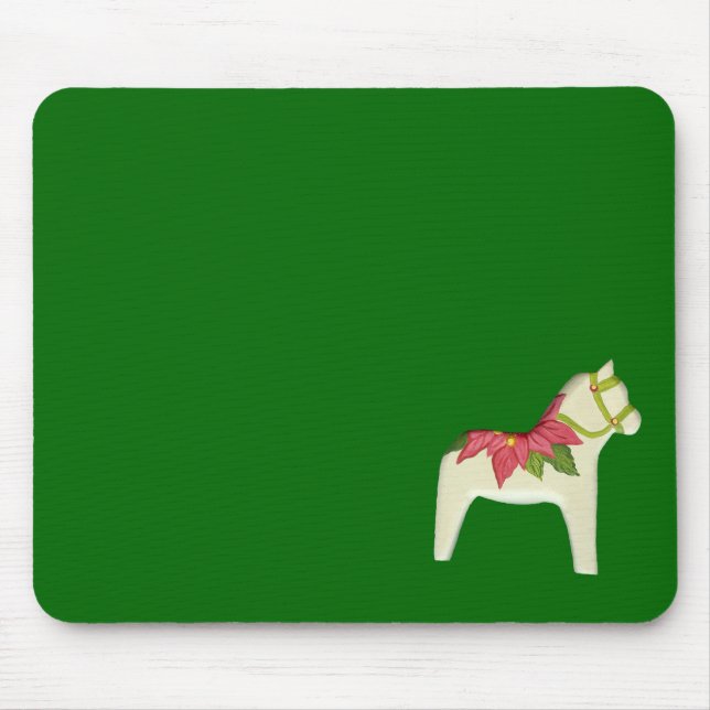 Poinsettial mousepad (Front)
