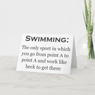 Point A to A Holiday Card