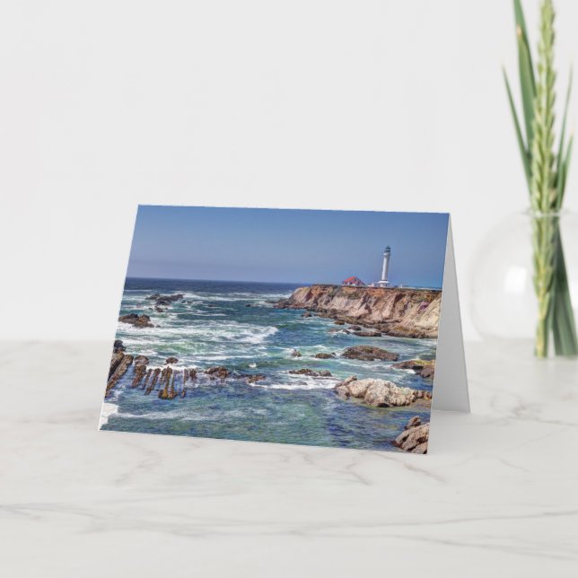 Point Arena Lighthouse Greeting Card (Front)