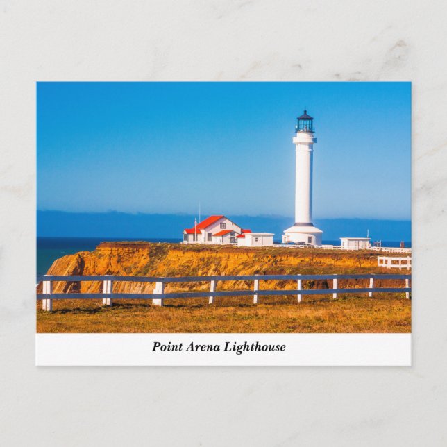 Point Arena Lighthouse Postcard (Front)