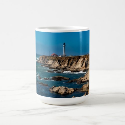 Point Arena Lighthouse Scenic  Coffee Mug