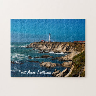 Point Arena Lighthouse Scenic Jigsaw Puzzle