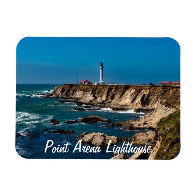 Point Arena Lighthouse Scenic Magnet (Horizontal)